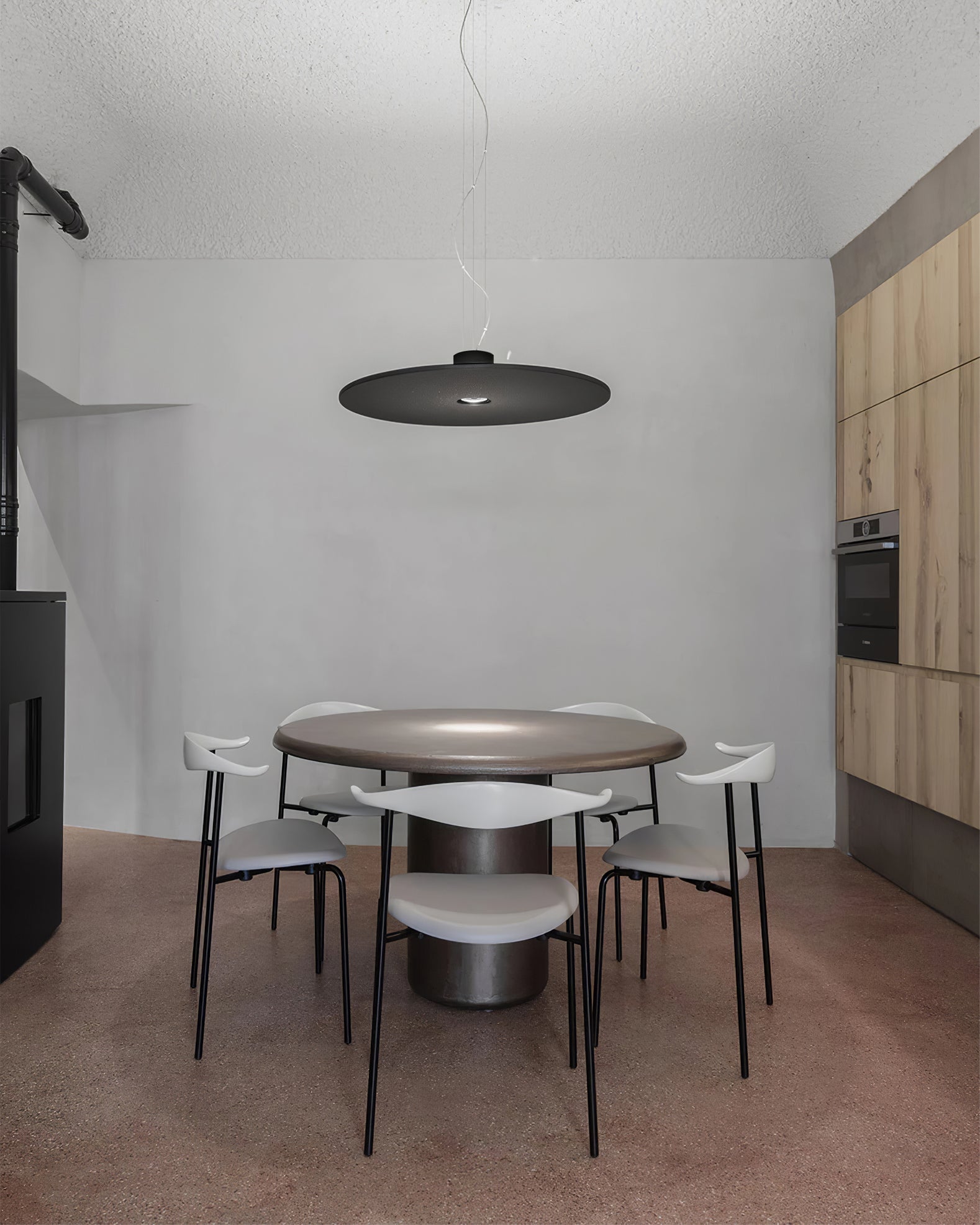 Perforated Starry Disc Pendant Lamp