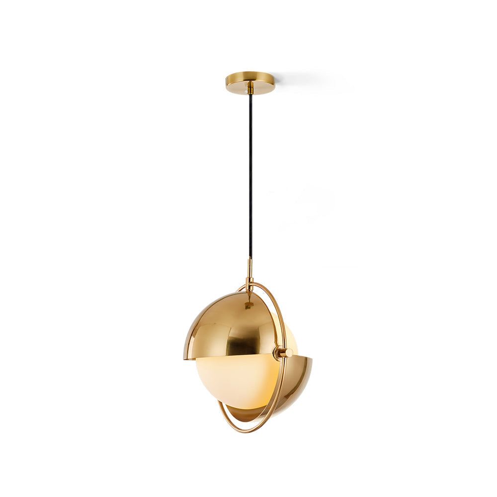 Adjustable Glass Shade Pendant Lamp
