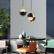 Adjustable Glass Shade Pendant Lamp