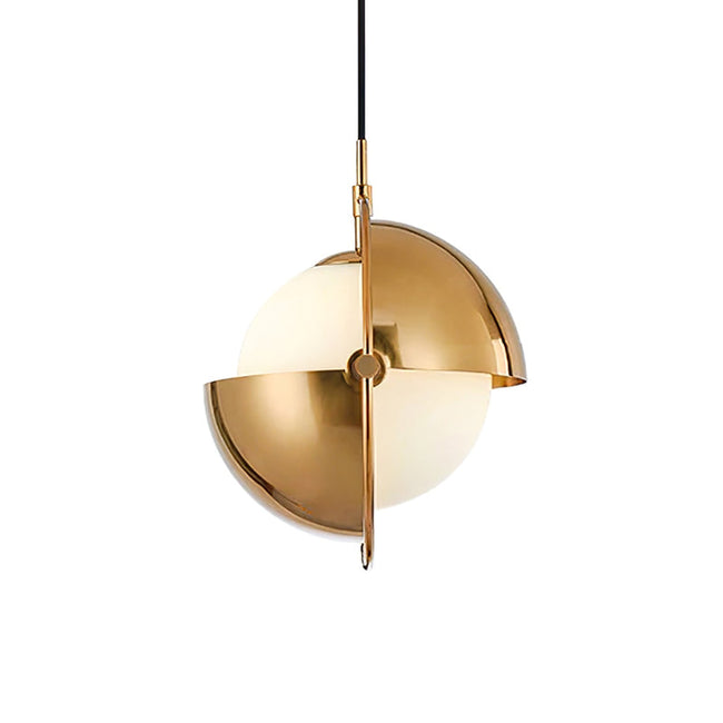 Adjustable Glass Shade Pendant Lamp