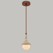 Calvrane Travertine Globe Pendant Light