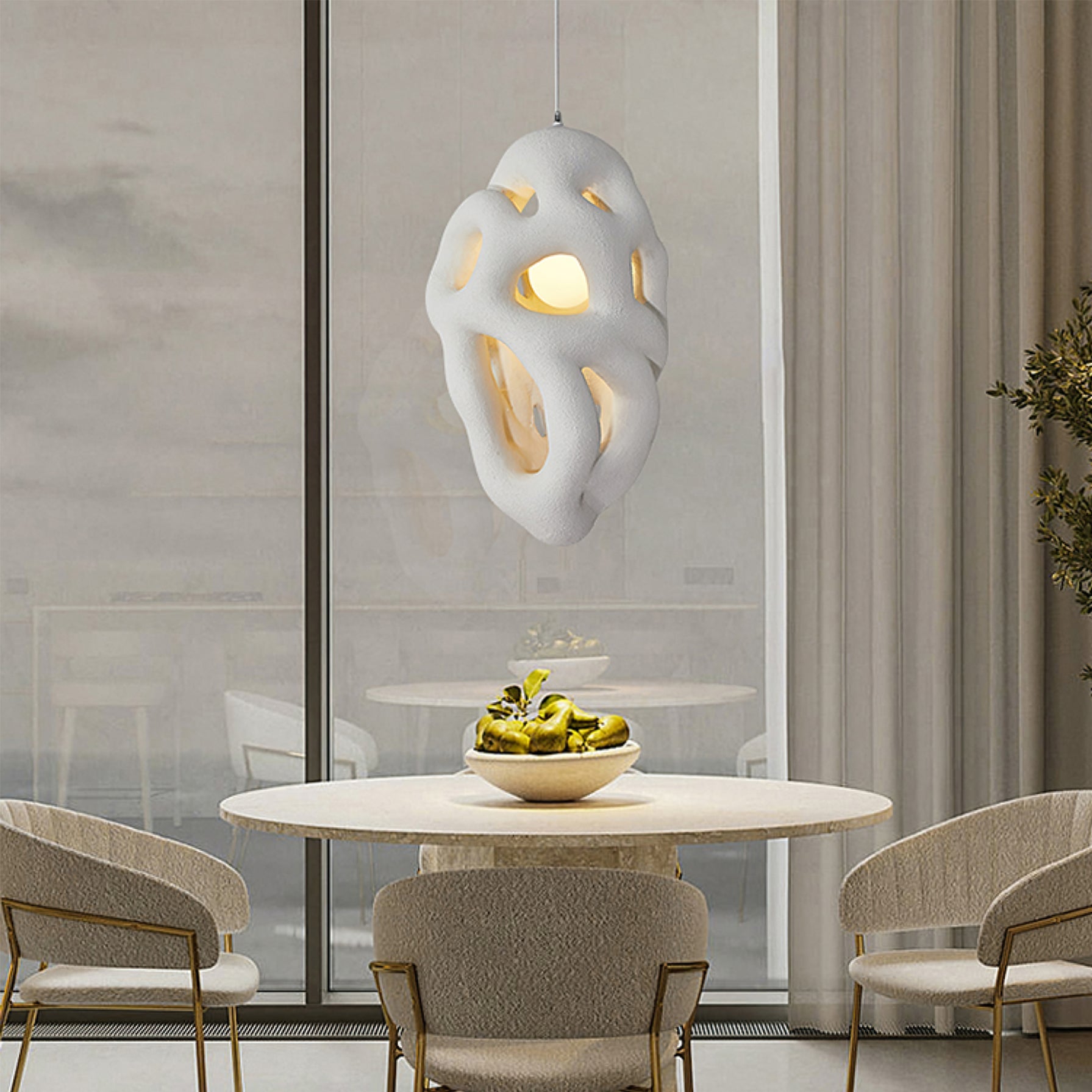 Calvrane Metal Nest Pendant Light