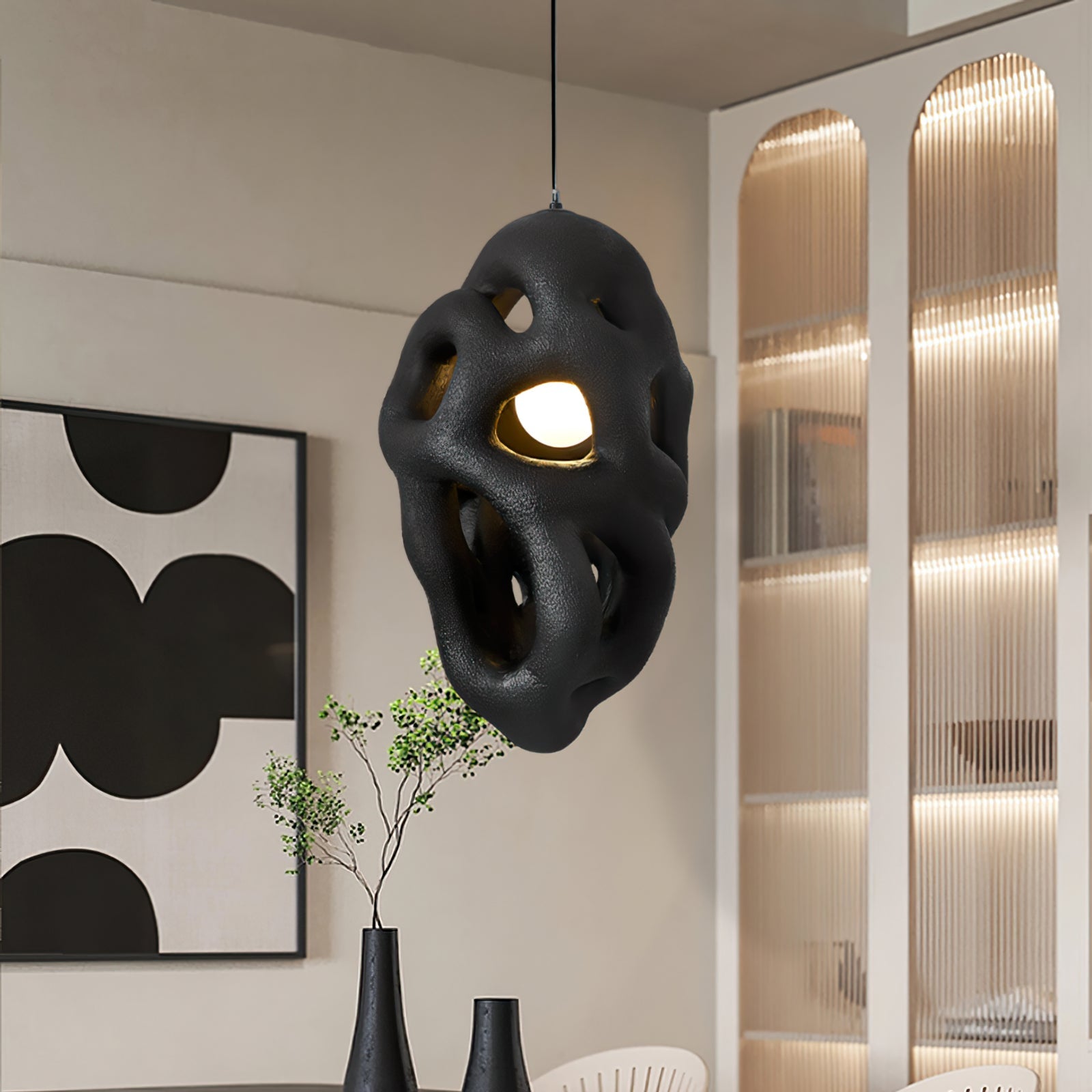 Calvrane Metal Nest Pendant Light
