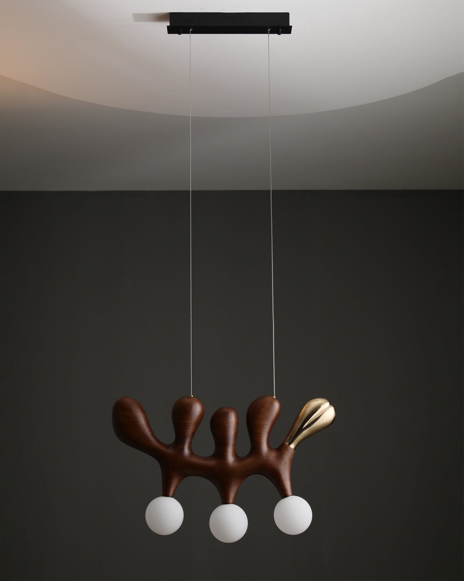 Calvrane Metal Globe Pendant Light
