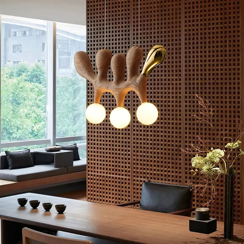 Calvrane Metal Globe Pendant Light
