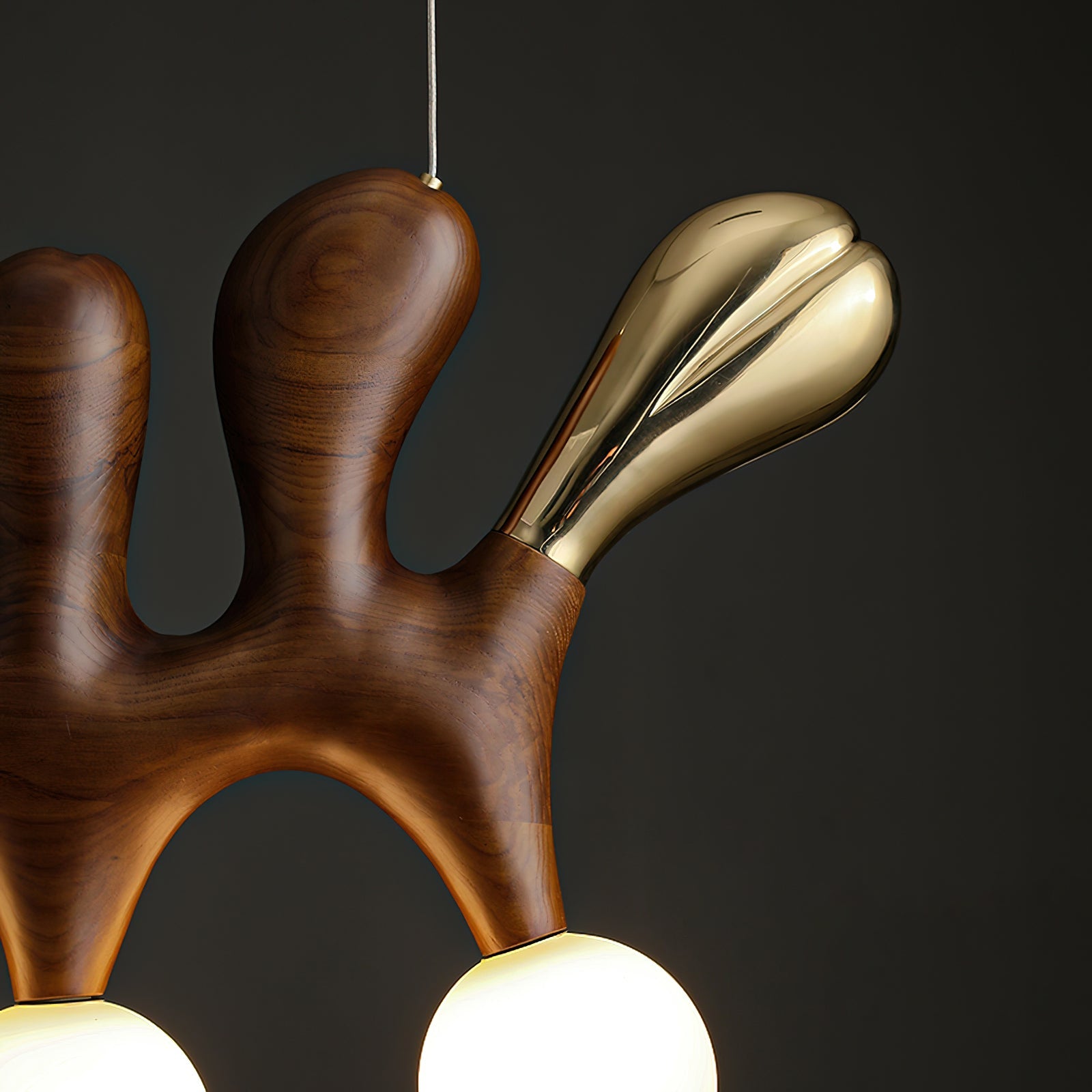 Calvrane Metal Globe Pendant Light