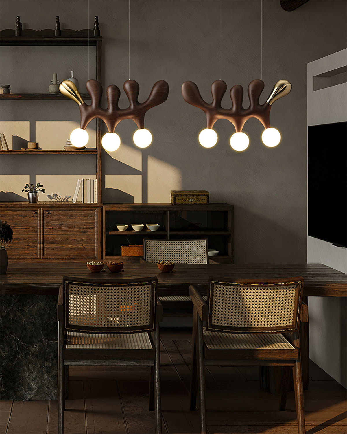 Calvrane Metal Globe Pendant Light