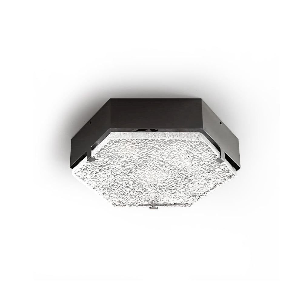 Calvrane Brass Geometric Ceiling Light