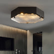 Calvrane Brass Geometric Ceiling Light