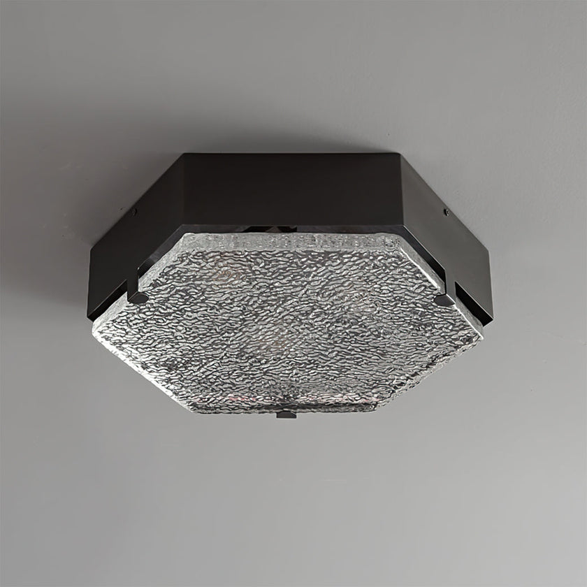 Calvrane Brass Geometric Ceiling Light