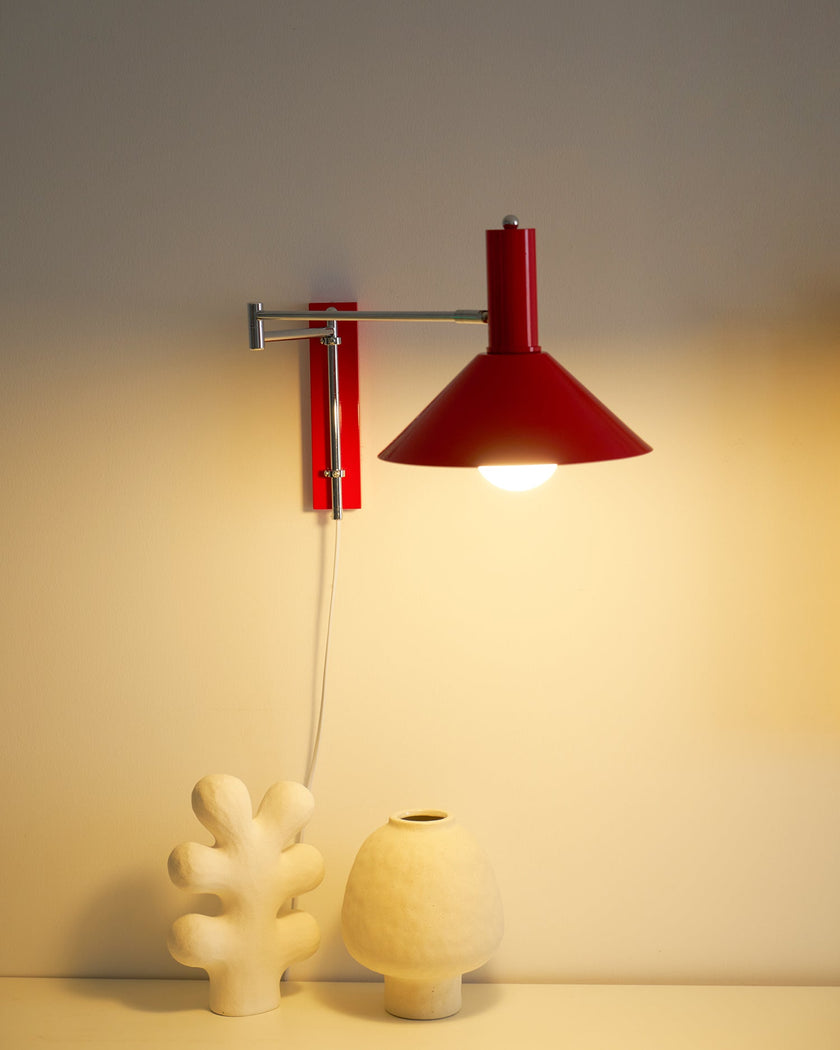 Calvrane Metal Adjustable Wall Sconce