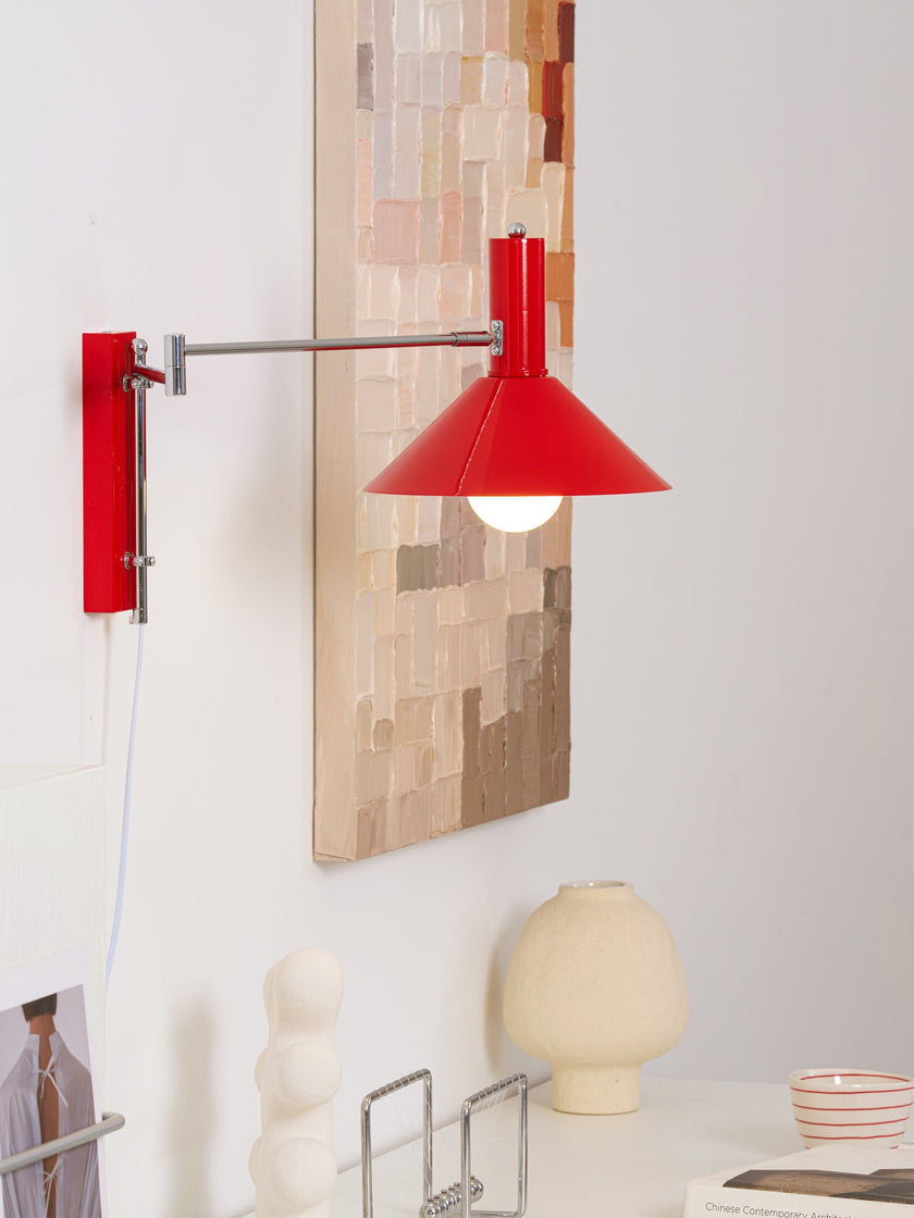 Calvrane Metal Adjustable Wall Sconce