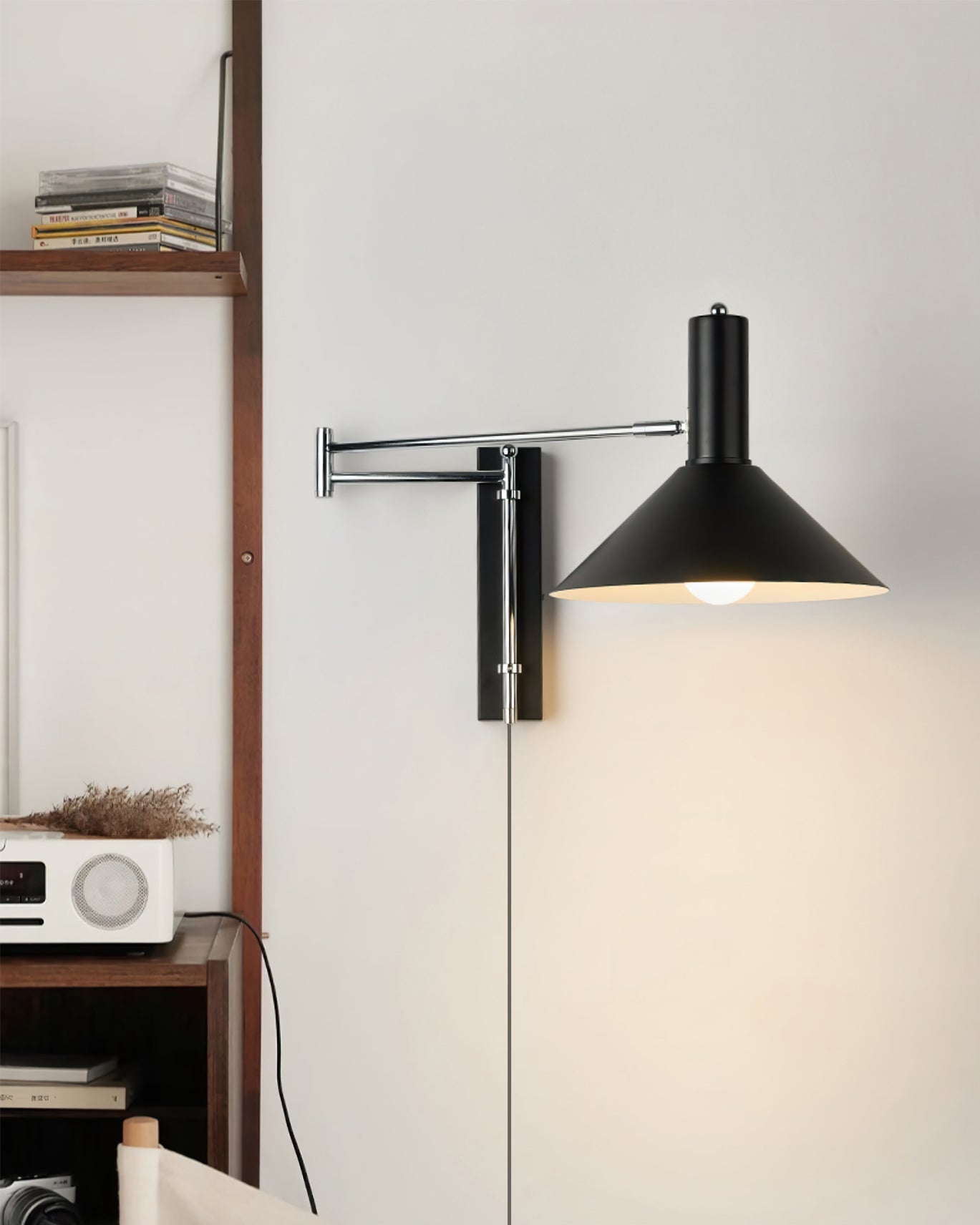 Calvrane Metal Adjustable Wall Sconce