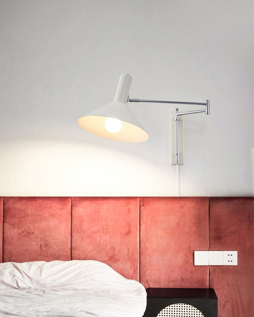 Calvrane Metal Adjustable Wall Sconce
