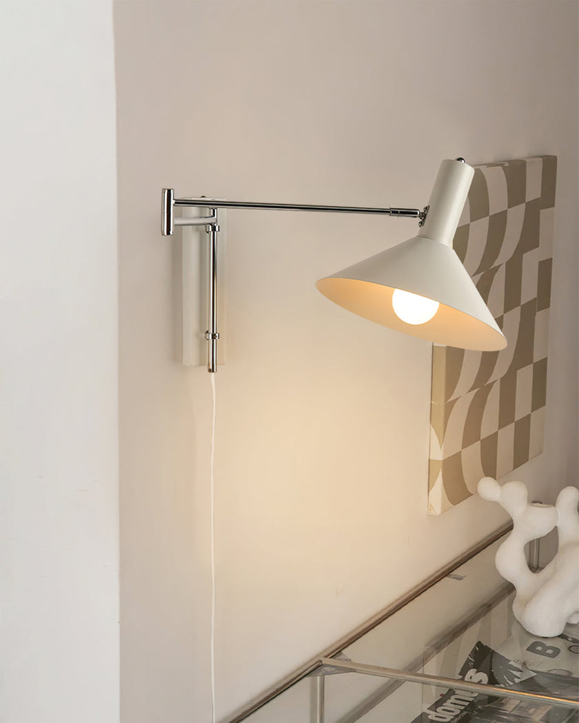 Calvrane Metal Adjustable Wall Sconce