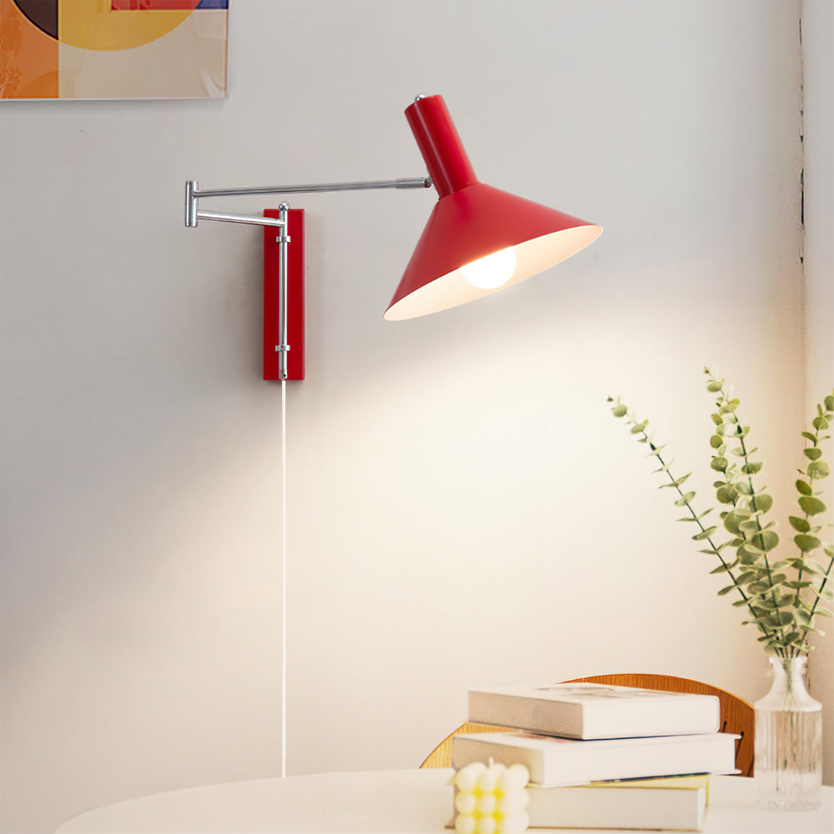 Calvrane Metal Adjustable Wall Sconce