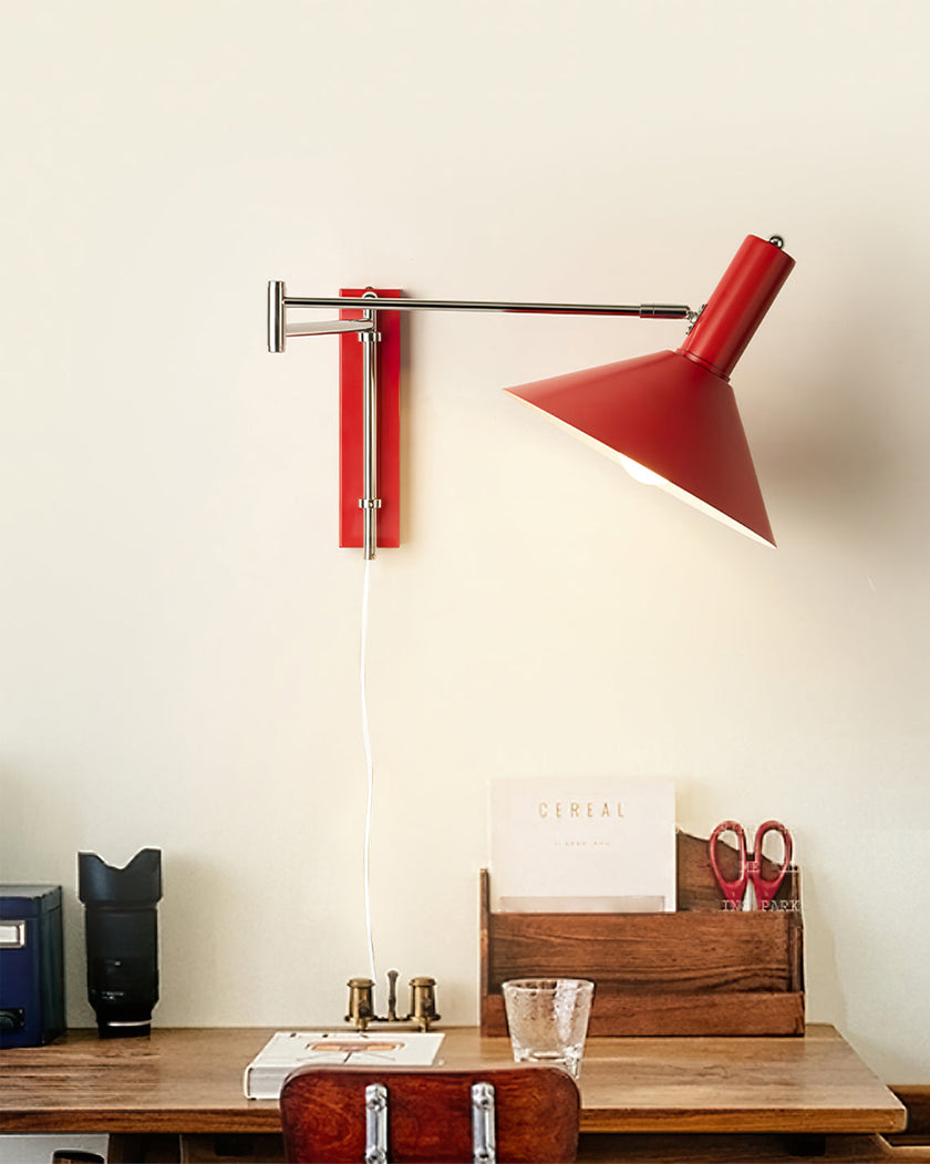 Calvrane Metal Adjustable Wall Sconce