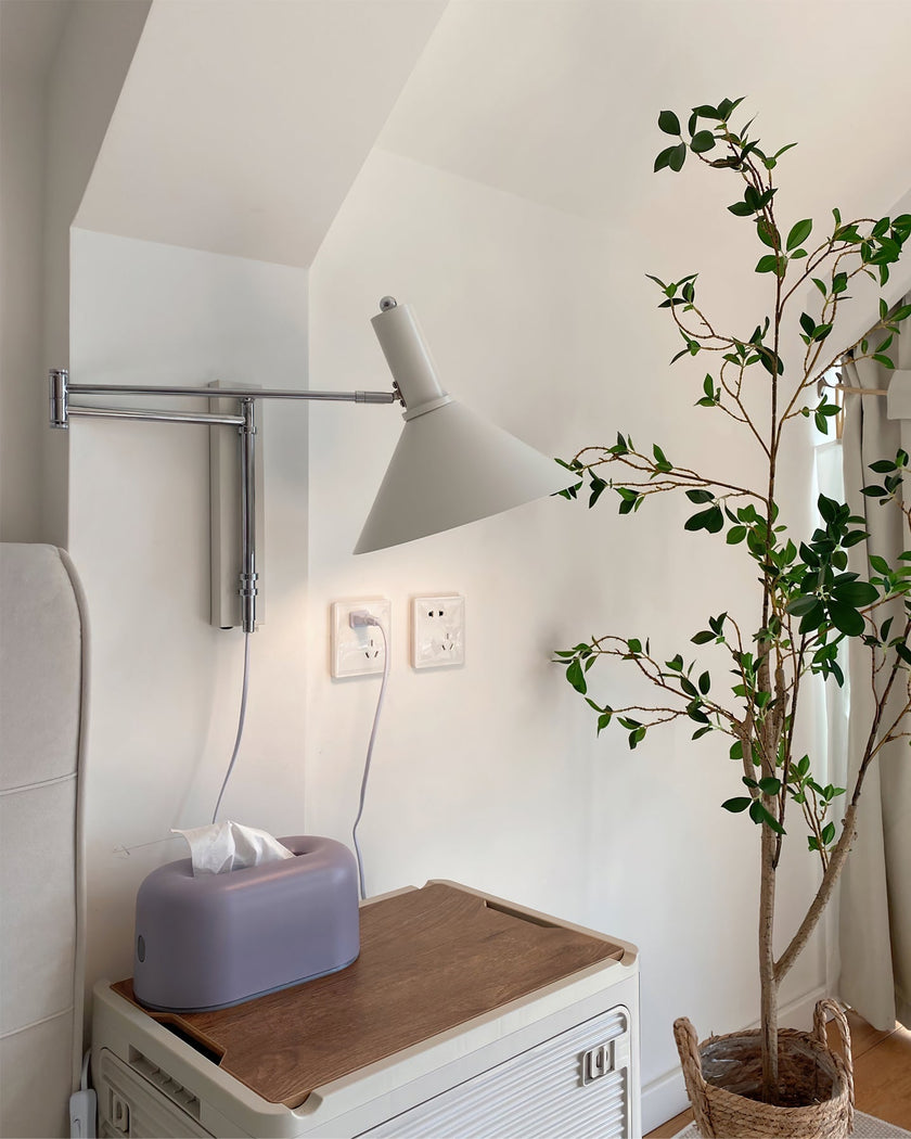 Calvrane Metal Adjustable Wall Sconce