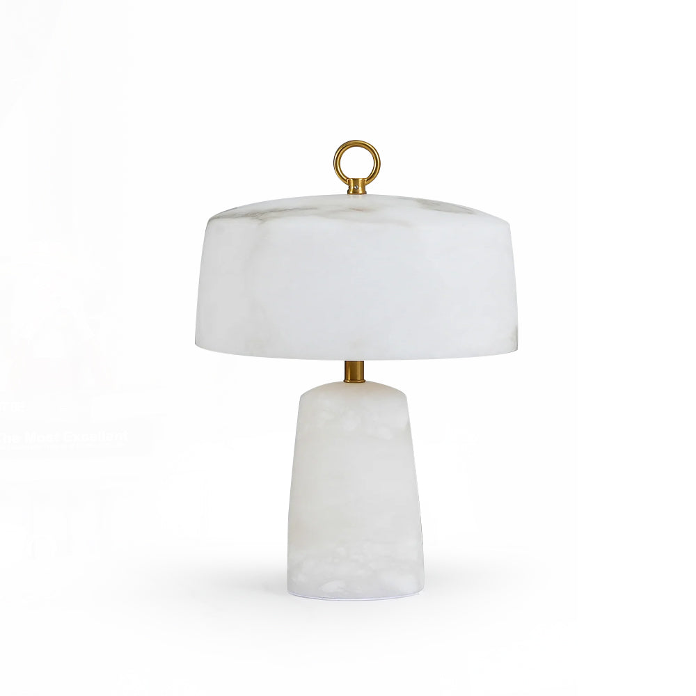 Calvrane Alabaster Vintage Table Lamp