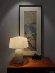Calvrane Alabaster Vintage Table Lamp