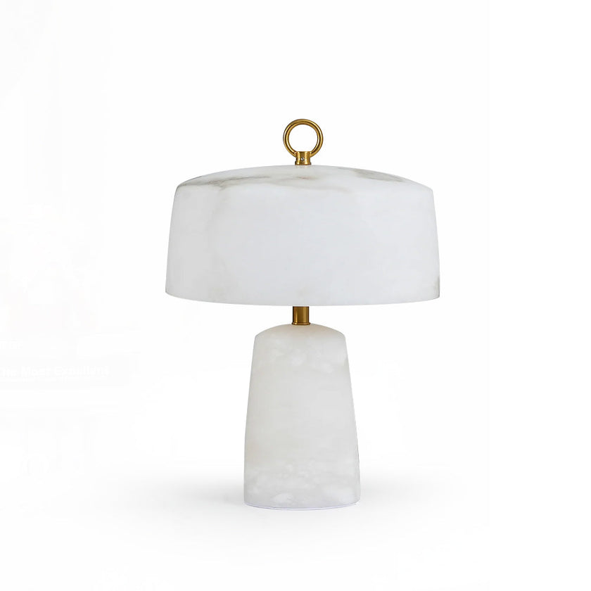 Calvrane Alabaster Vintage Table Lamp