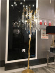 Calvrane Brass Droplet Floor Lamp