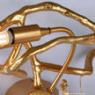 Calvrane Brass Droplet Wall Sconce