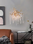 Calvrane Brass Droplet Wall Sconce