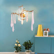 Calvrane Brass Droplet Wall Sconce