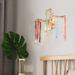 Calvrane Brass Droplet Wall Sconce