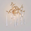 Calvrane Brass Droplet Wall Sconce