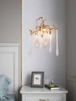 Calvrane Brass Droplet Wall Sconce