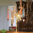 Calvrane Brass Droplet Table Lamp