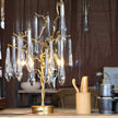 Calvrane Brass Droplet Table Lamp