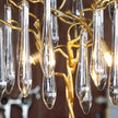 Calvrane Brass Droplet Table Lamp
