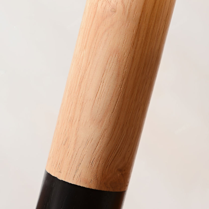 Wood Base Fabric Shade Table Lamp