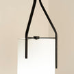 Linen & Brass Tall Chandelier