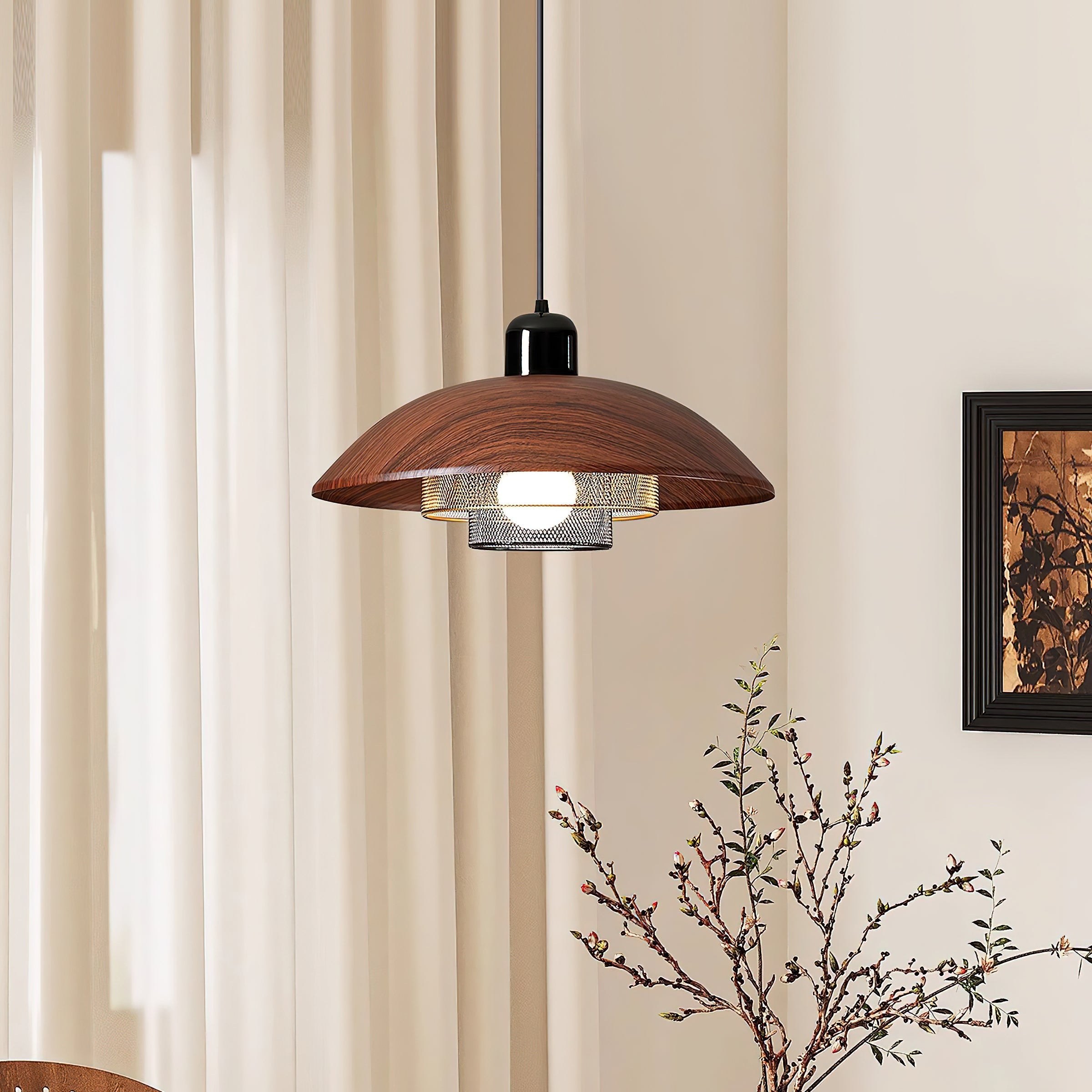 Calvrane Metal Industrial Pendant Light