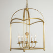Calvrane Brass Lantern Pendant Light