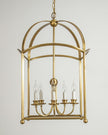 Calvrane Brass Lantern Pendant Light