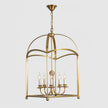Calvrane Brass Lantern Pendant Light