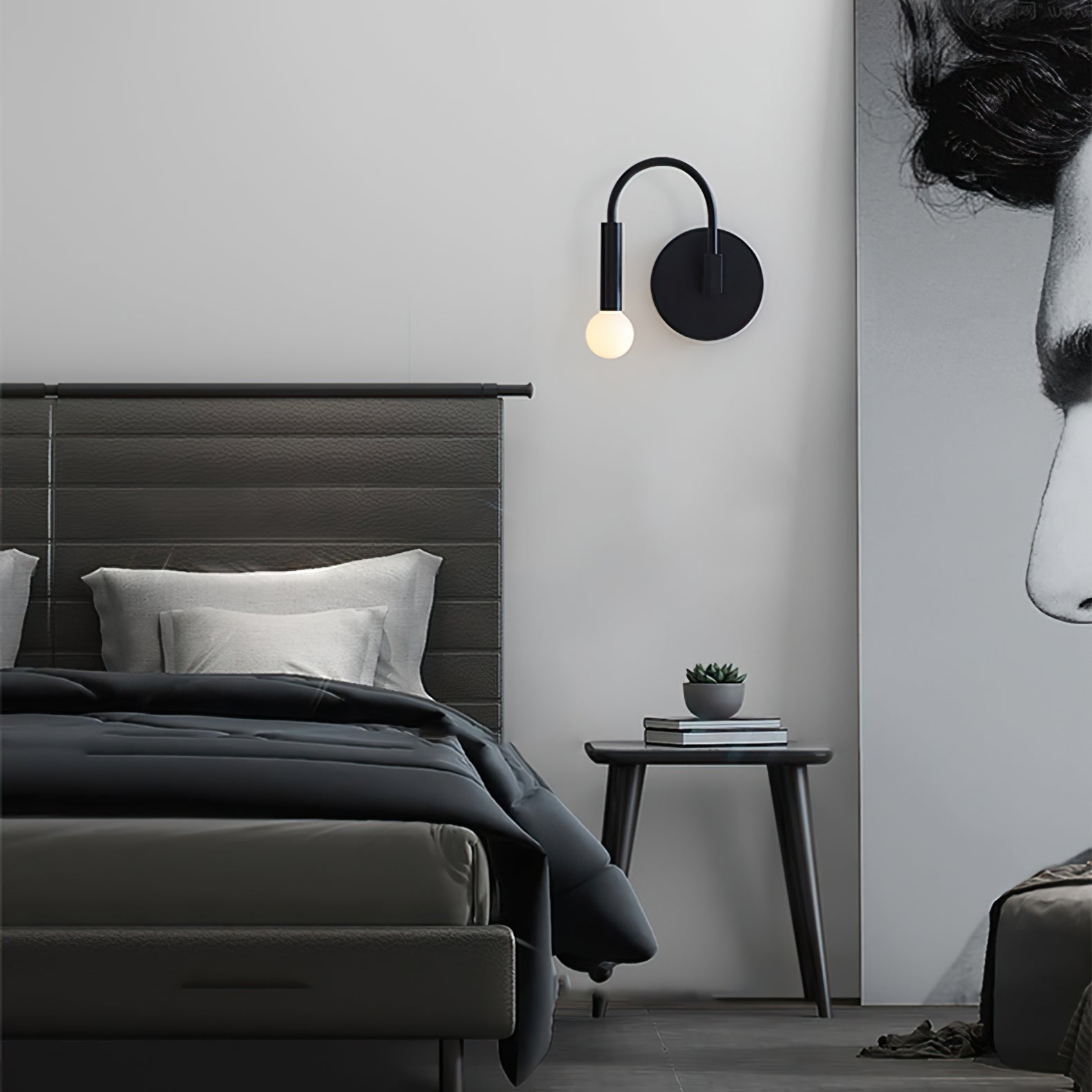 Calvrane Metal Modern Wall Sconce