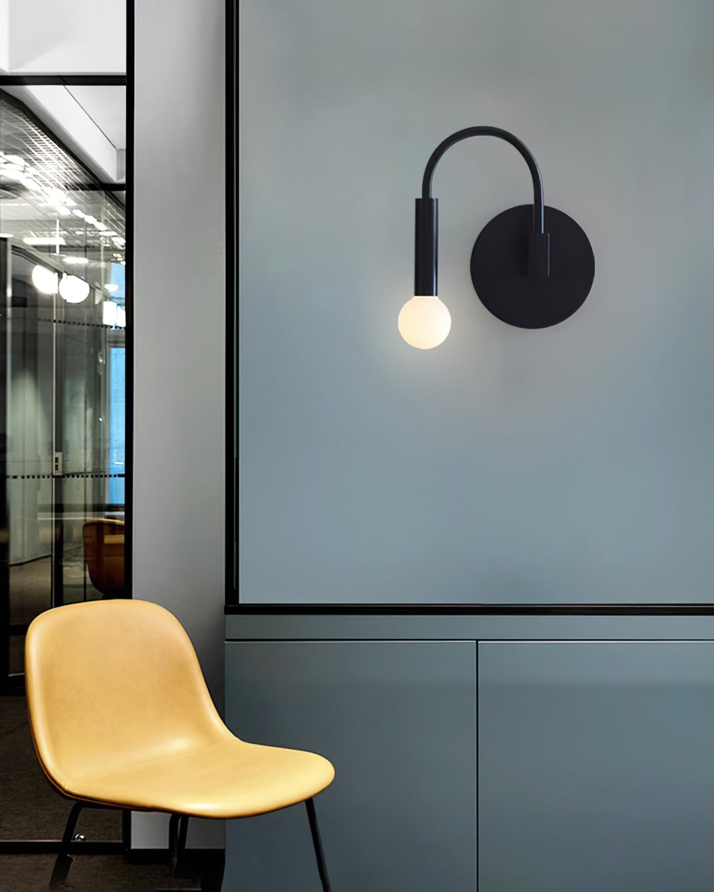 Calvrane Metal Modern Wall Sconce