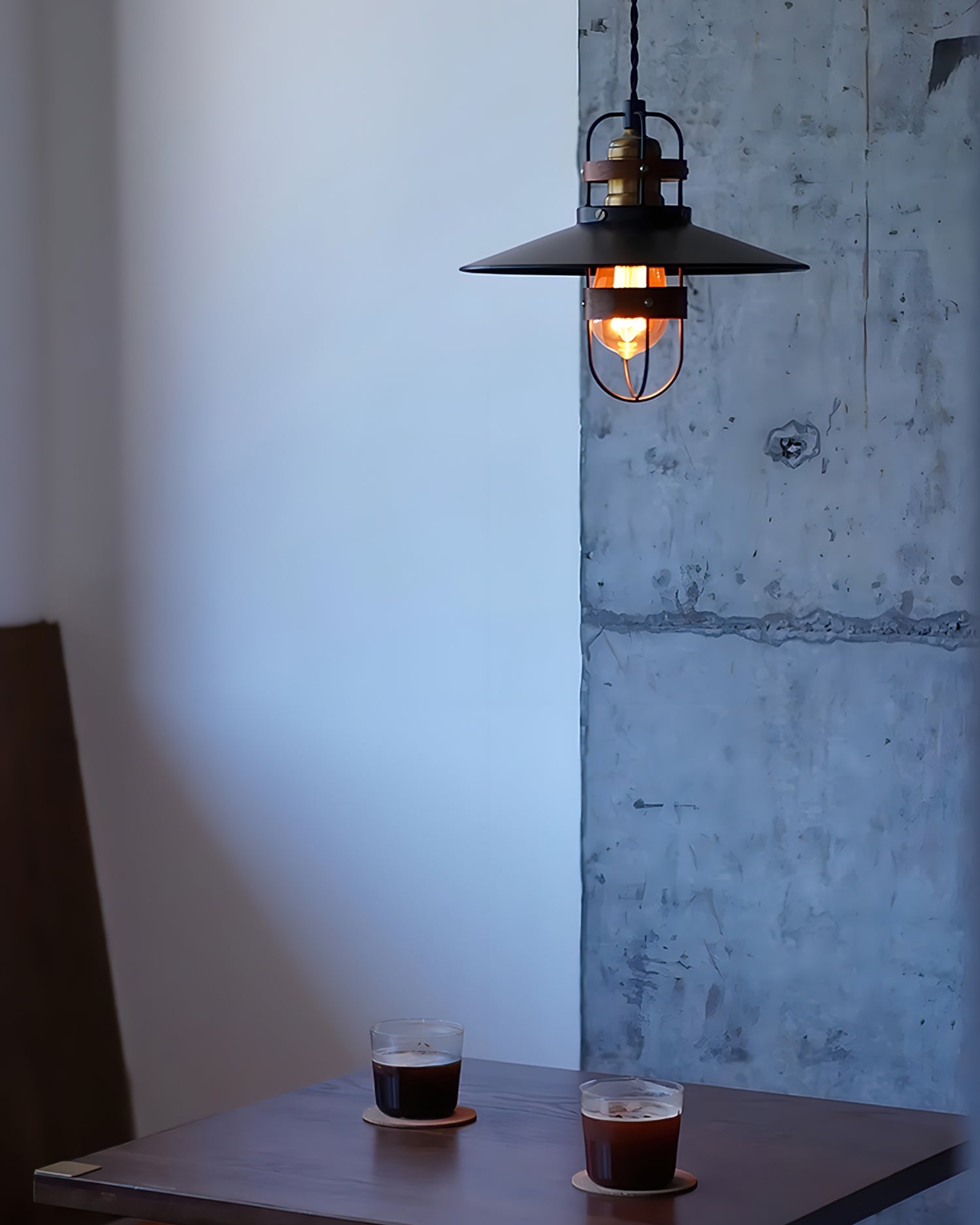 Calvrane Metal Cage Pendant Light