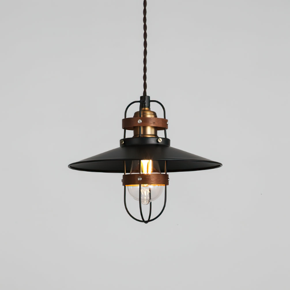 Calvrane Metal Cage Pendant Light