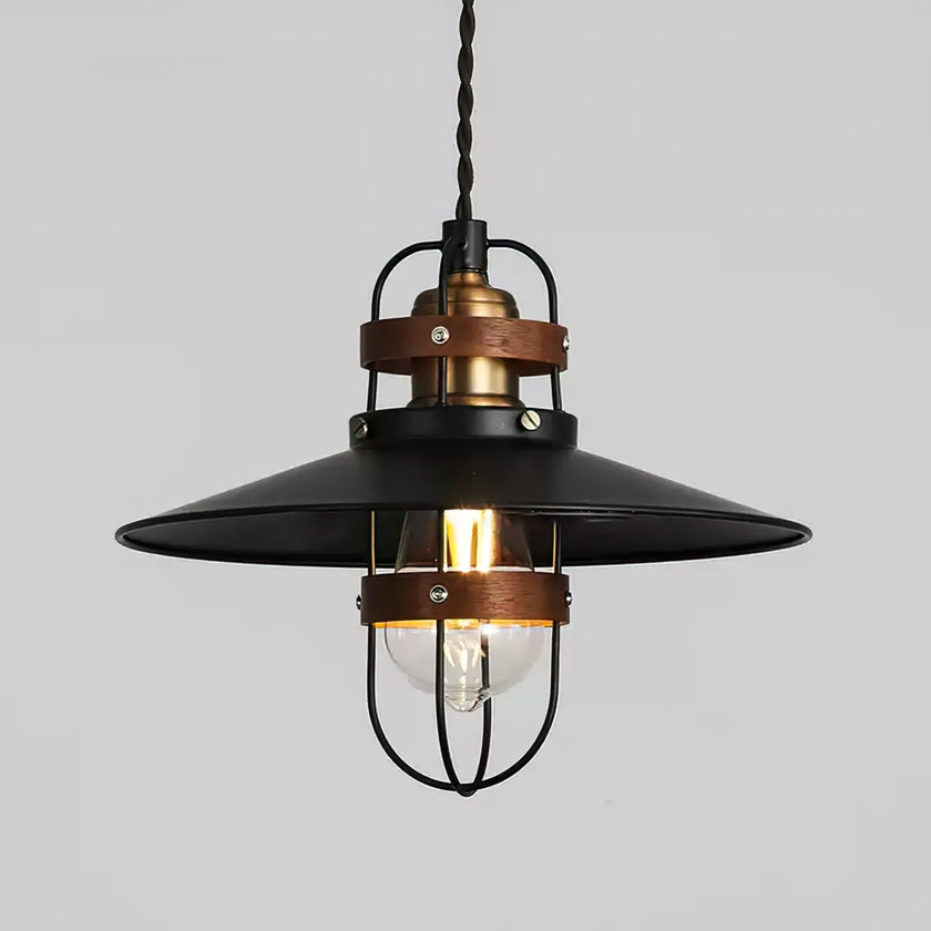 Calvrane Metal Cage Pendant Light