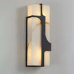 Modern Alabaster Brass Wall Light