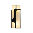 Modern Alabaster Brass Wall Light