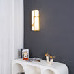 Modern Alabaster Brass Wall Light