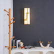Modern Alabaster Brass Wall Light